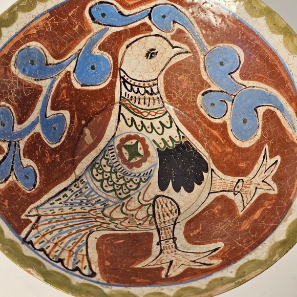 16th Century Bowl Afghanistan Under glazed Stoneware Antique - Picture 4 of 10